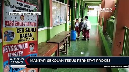 Mantap! Sekolah Terus Perketat Prokes