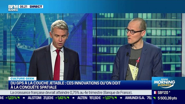 Culture Geek : Du GPS à la couche jetable, ces innovations qu'on doit à la conquête spatiale, par Anthony Morel - 09/11