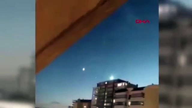 Ankara'da gökyüzünde ''gizemli cisim'' heyecanı!