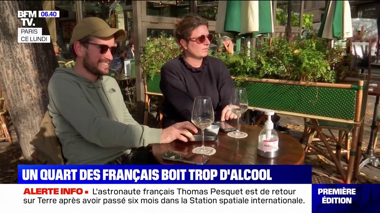 Près d'un quart des Français boit trop d'alcool d'après Santé publique France
