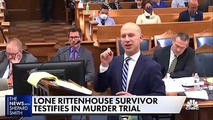 Rittenhouse survivor testifies in murder trial