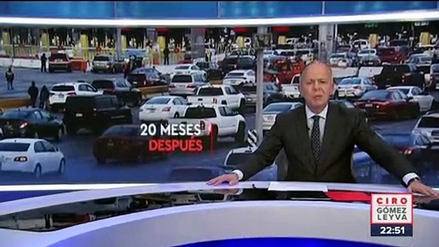 20 meses después se reabre la frontera terrestre México-Estados Unidos