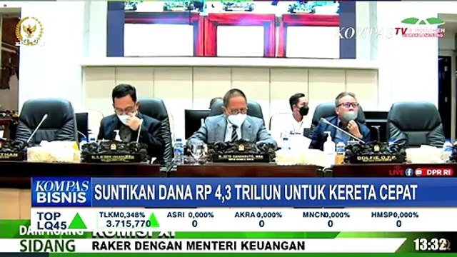Suntikan Dana Rp 4,3 Triliun untuk Proyek Kereta Cepat Jakarta-Bandung