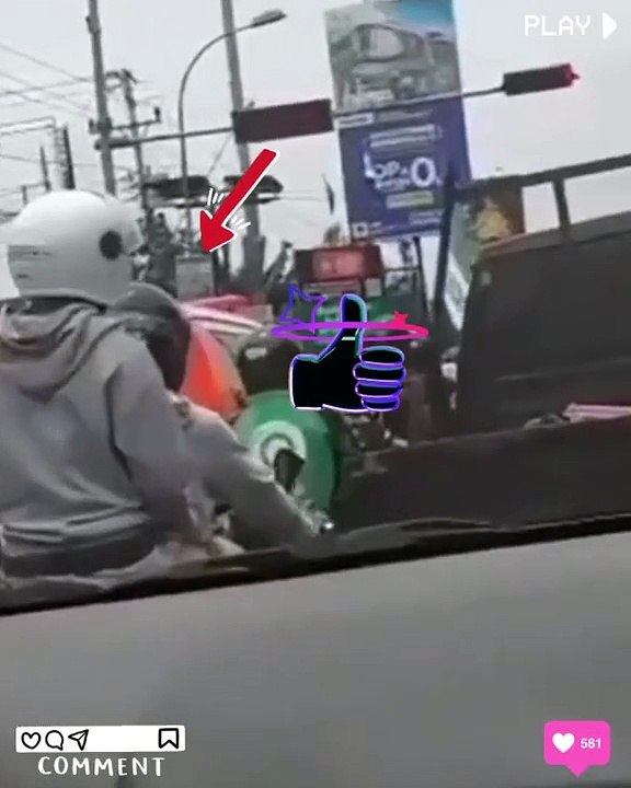 Beruntung Pemotor ini di beri Reward oleh Pak TNI