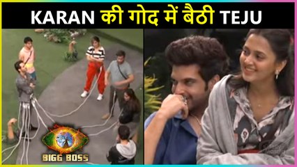 Tejasswi Sits On Karan's Lap In VIP Task | Bigg Boss 15 Live Update