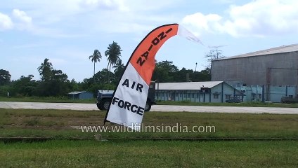 Indian Air Force base at Port Blair