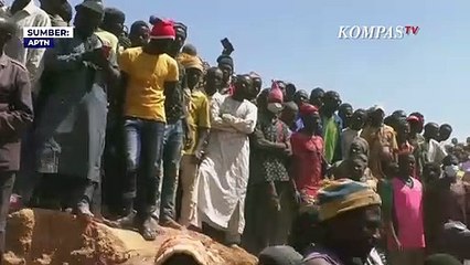 Penampakan Tambang Emas Runtuh di Niger, Akibatkan 18 Orang Tewas!