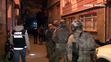 İstanbul'da 25 adrese baskın! Çok sayıda gözaltı var