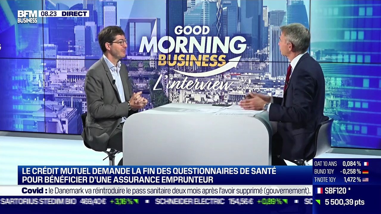 Nicolas Théry (Crédit Mutuel) : Le Crédit Mutuel annonce la fin des questionnaires de santé pour bénéficier d'une assurance emprunteur  - 09/11
