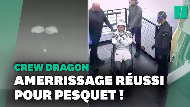 Crew Dragon: Thomas Pesquet a amerri au large de la Floride