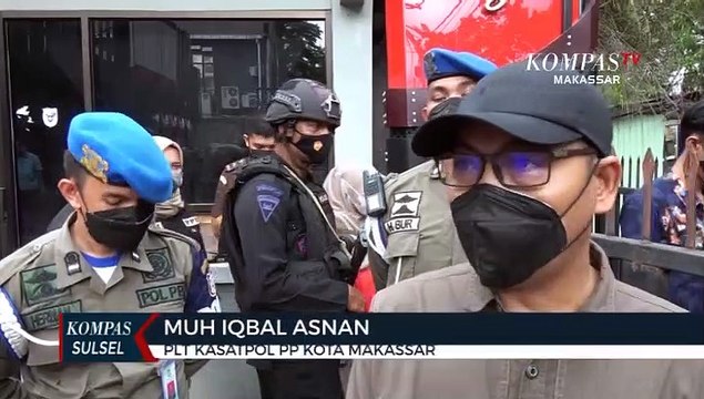 Kerap Langgar PPKM, Satpol PP Segel Thm Barcode