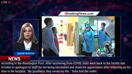 Seattle Man Apologizes to Hospital Staff for Being Unvaccinated: 'Could've Been Avoided' - 1breaking