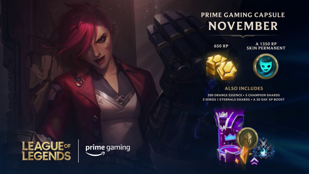 عرض كبسولة Prime Gaming LoL أصبح كبيرًا