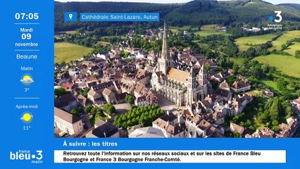 09/11/2021 - Le 6/9 de France Bleu Bourgogne en vidéo