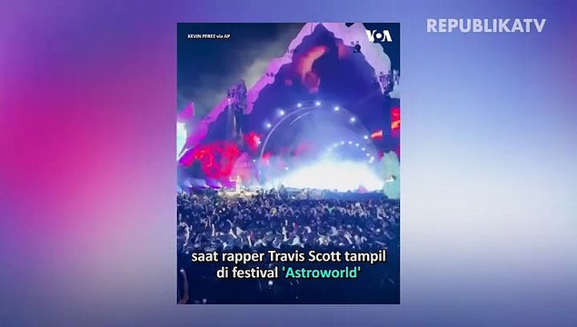 8 Tewas di Festival Musik Saat Travis Scott Tampil