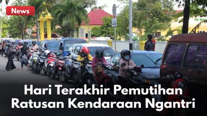 HARI TERAKHIR !! RATUSAN KENDARAAN RODA DUA DAN EMPAT SERBU SAMSAT !!