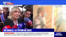 Héritage de de Gaulle: Marine Le Pen appelle Éric Zemmour à 