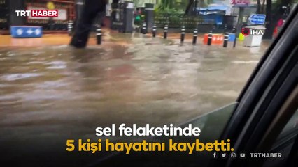 Hindistan'da sel: En az 5 ölü