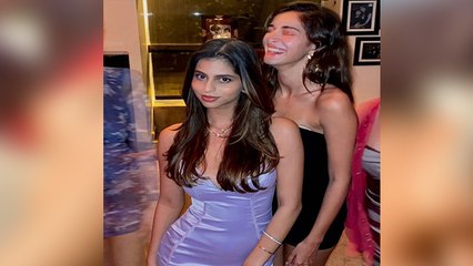 Shahrukh Khan की बेटी Suhana Khan दोस्तों संग कर रहीं Party, चेहरे पर लौटी खुशी | FilmiBeat