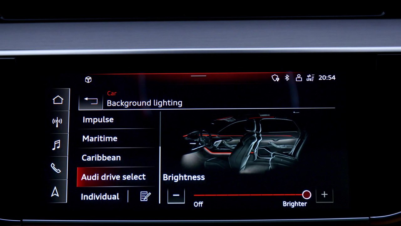 Der Audi A8 - Sensibel und verständig - die Bedienung