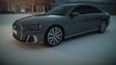 Digital Matrix LED and digital OLED technology in the new Audi A8 L Animation