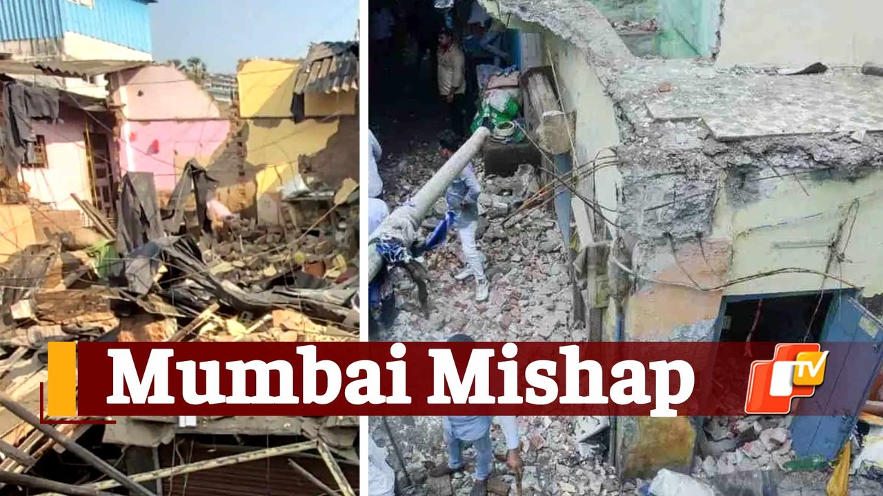 WATCH: House Collapses In Mumbai, Nine Rescued & Hospitalized