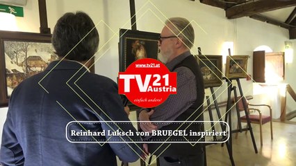 Kunstreise Bisamberg - Reinhard Luksch von BRUEGEL inspiriert