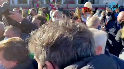 Ayuso y Almeida exhiben sintonía en el día de la Almudena en plena crisis por el PP de Madrid