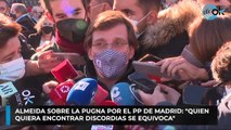 Almeida: “El que quiera encontrar discordia que busque en otro sitio”