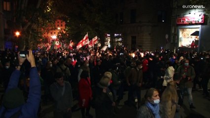 Georgia, In piazza per il rilascio di Mikheil Saakashvili