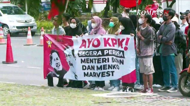 Mahasiswa Demo di KPK, Tuntut Luhut dan Erick Diperiksa soal Bisnis PCR!