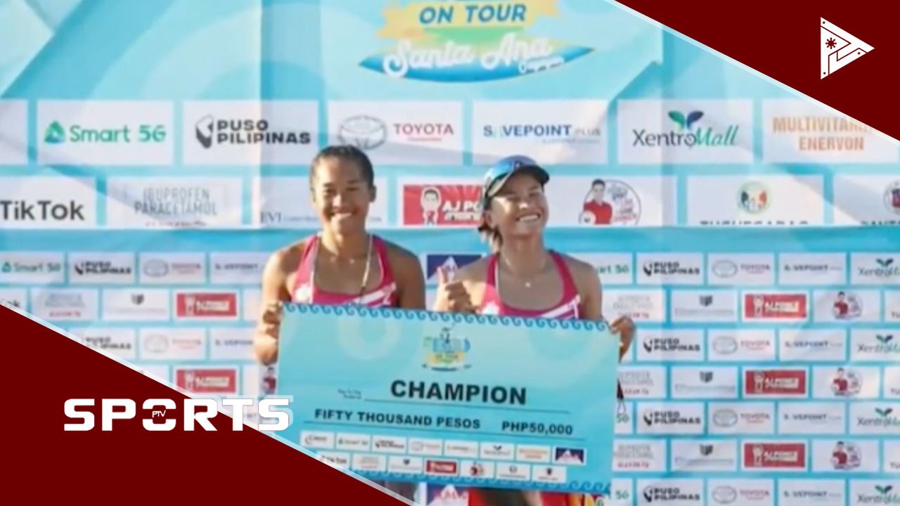 Asian Senior Beach Volleyball Championship, sunod na target ni Bernadeth Pons #PTVSports