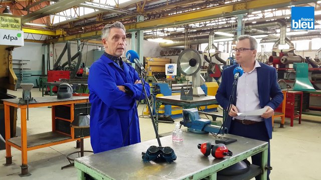 Reconversion : François Pintus formateur des chaudronniers à l'Afpa