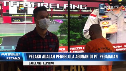 Pegawai Pegadaian Barelang Korupsi, Emas Nasabah Dicuri