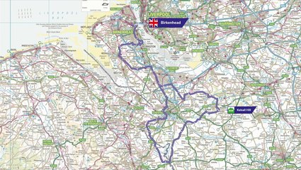 OVOToB 2019 stage five map