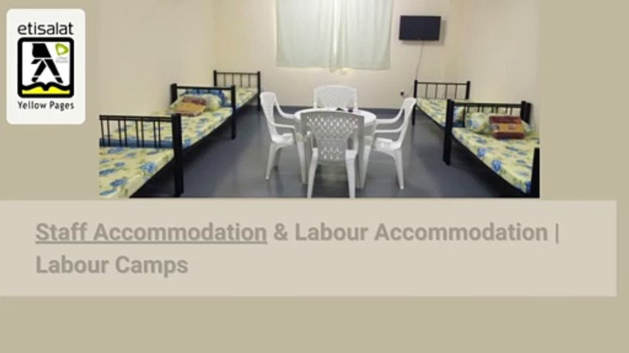 Staff Accommodation & Labour Accommodation  Labour Camps (2)