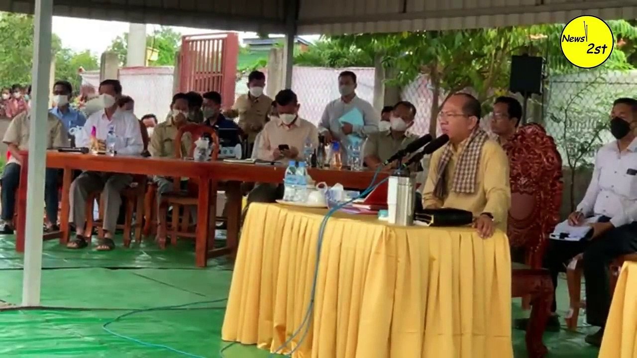 កក្រើកខេត្តកំពត! _ប៉ាវចិន ម៉ៅ ធនិន _ធ្វើឲ្យអភិបាលស្រុកភ័យខ្លួន ដោះស្រាយបញ្ហាដីធ្លី______ម្សិលមិញ...