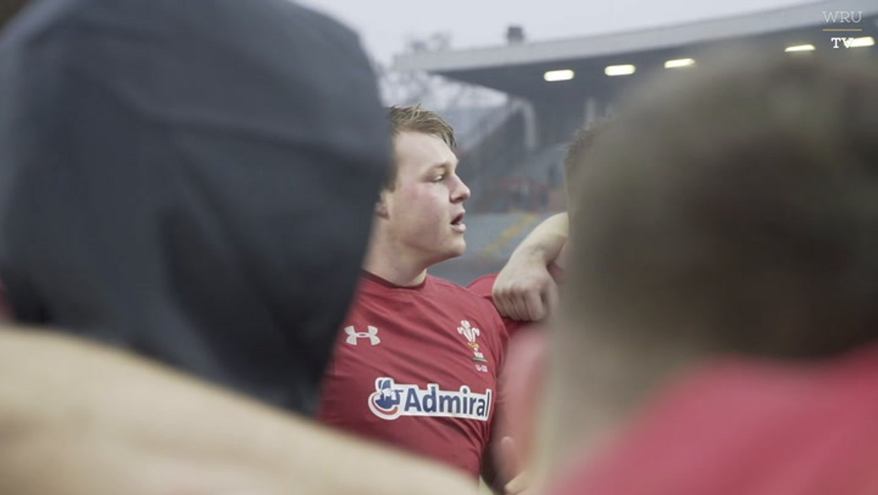 Wales U20 postmatch Italy