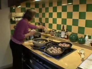 Debi Mazar-Under The Tuscan Gun Ep#202,Veal Rolls & Caponata