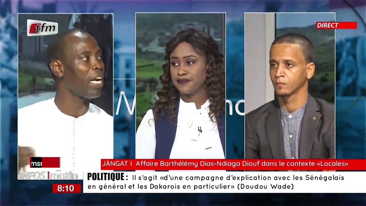 Jangat de Daouda Mine sur l'affaire Barthelémy Dias - Ndiaga Diouf dans le contexte des _locales_