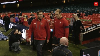 Wrutv 310120 Wales V Italy Captain's Run