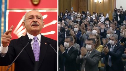 Kılıçdaroğlu "Büyükelçiliklere yazı yazdım" dedi, salonda alkış tufanı koptu