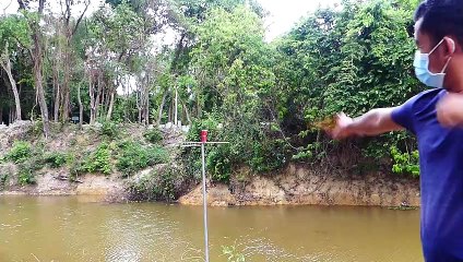 How to make the Wooden Slingshot with powerful shooting | EP02