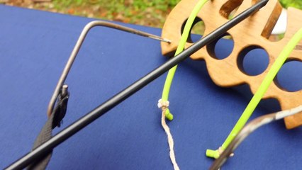 How to Make The Knuckle Duster Crossbow with Amazing Power shoot | EP 04