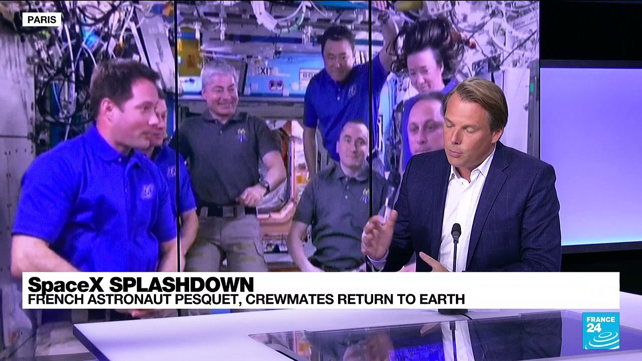 NASA-SpaceX crew returns from record mission aboard International Space Station