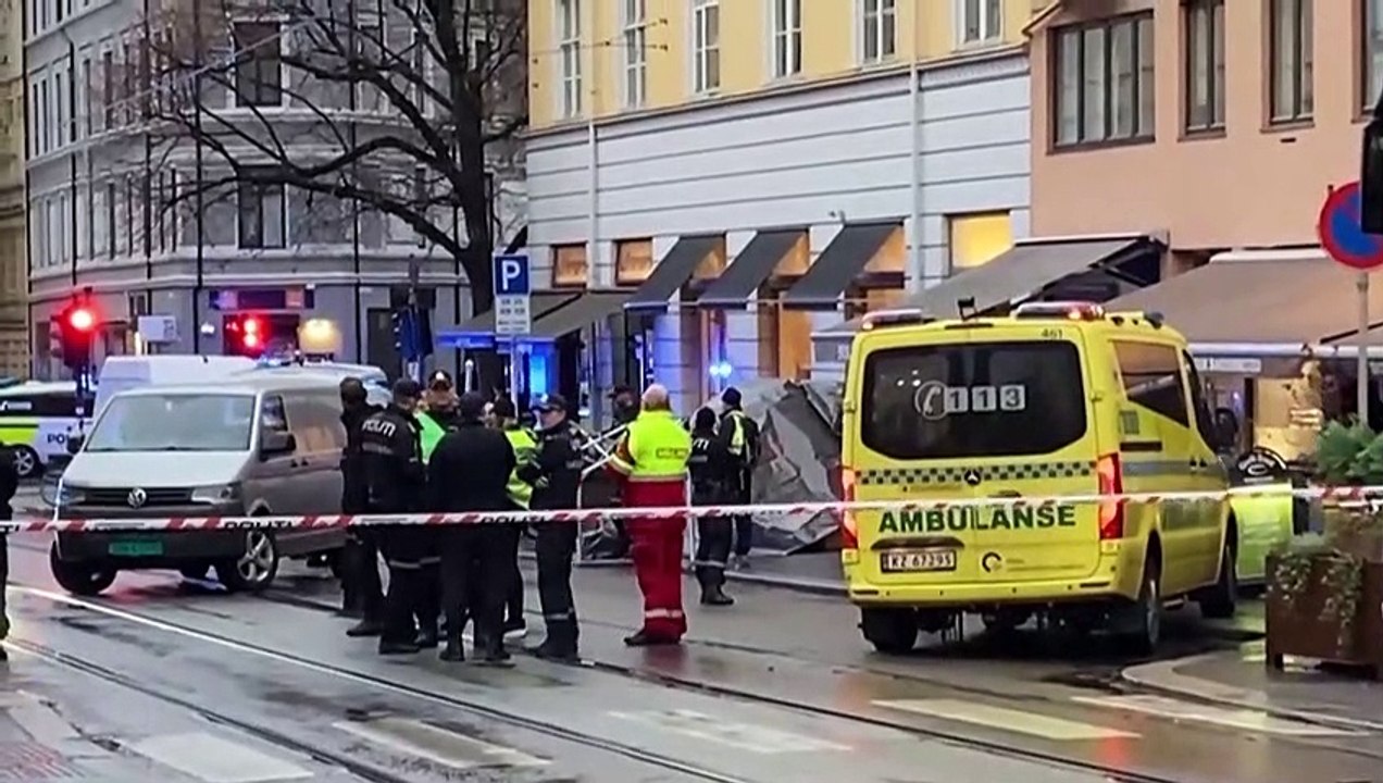 Messerattacke in Oslo: Polizei erschießt Angreifer