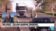 Poland and Belarus square off over migrants