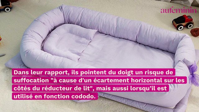 Rappel de produit : attention, ce réducteur de lit peut entraîner suffocation et strangulation