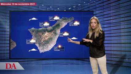 La previsión del tiempo en Canarias para el miércoles, 10 de noviembre de 2021
