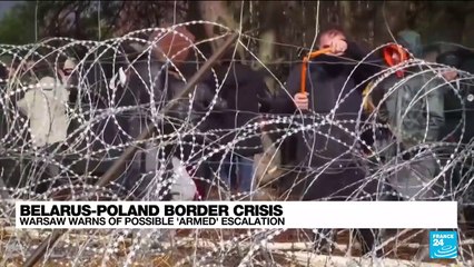 Belarus migrant crisis threatens 'security of entire EU', says Polish PM